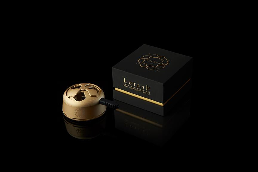 Kaloud Lotus 1+ Auris (Gold Lotus) Heat Management Device - TheHoookahClub