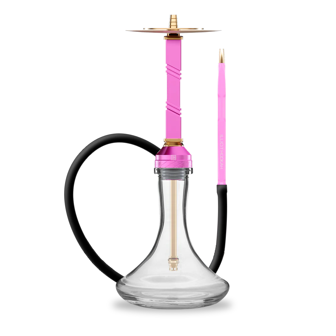 Ilicit Hookah Xl - Pink - TheHoookahClub