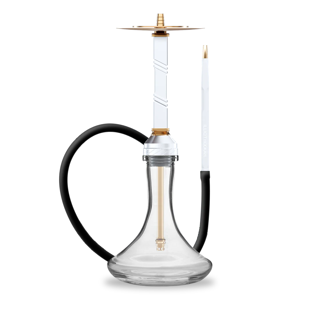 Ilicit Hookah Xl - Silver - TheHoookahClub