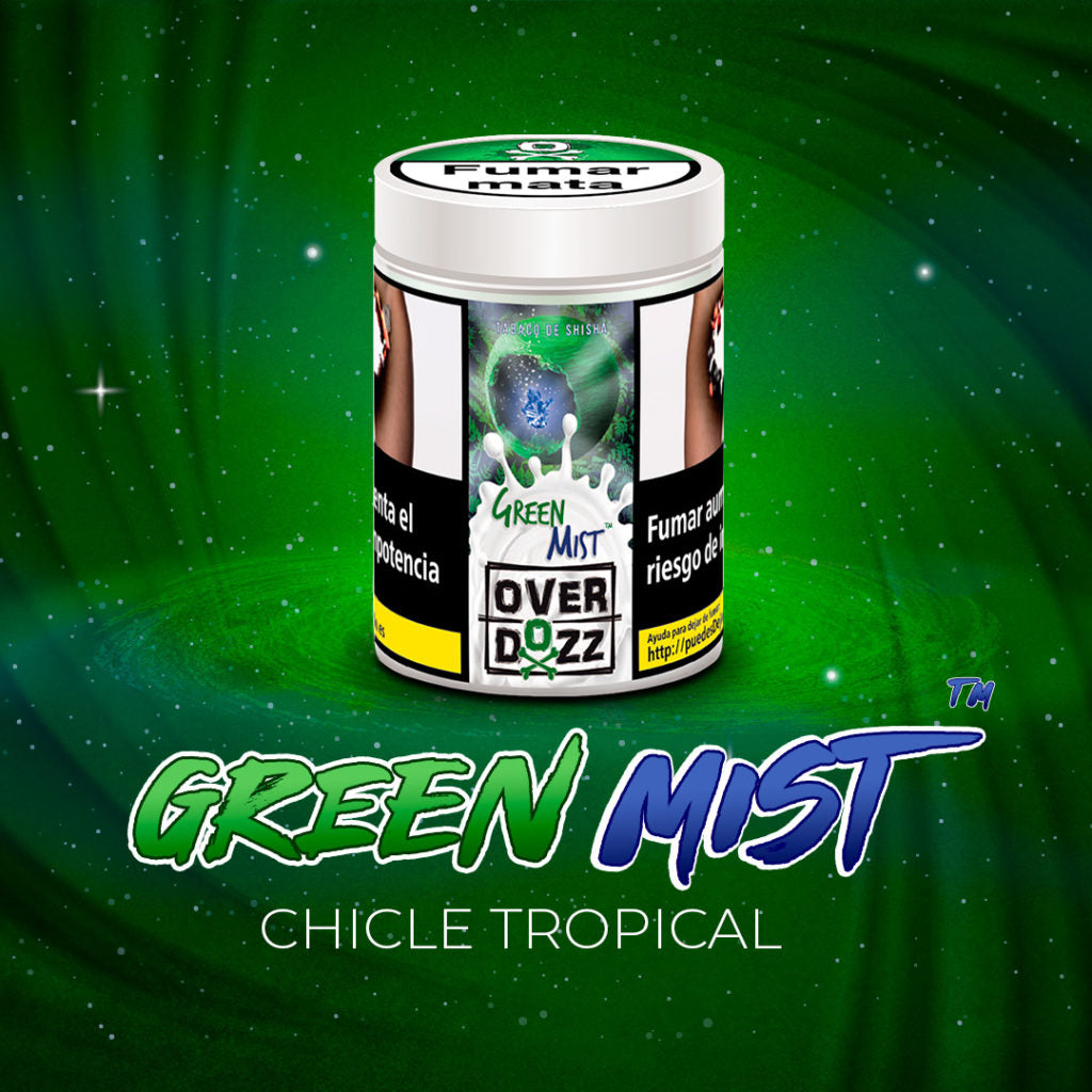 Overdozz - Green Mist - TheHoookahClub