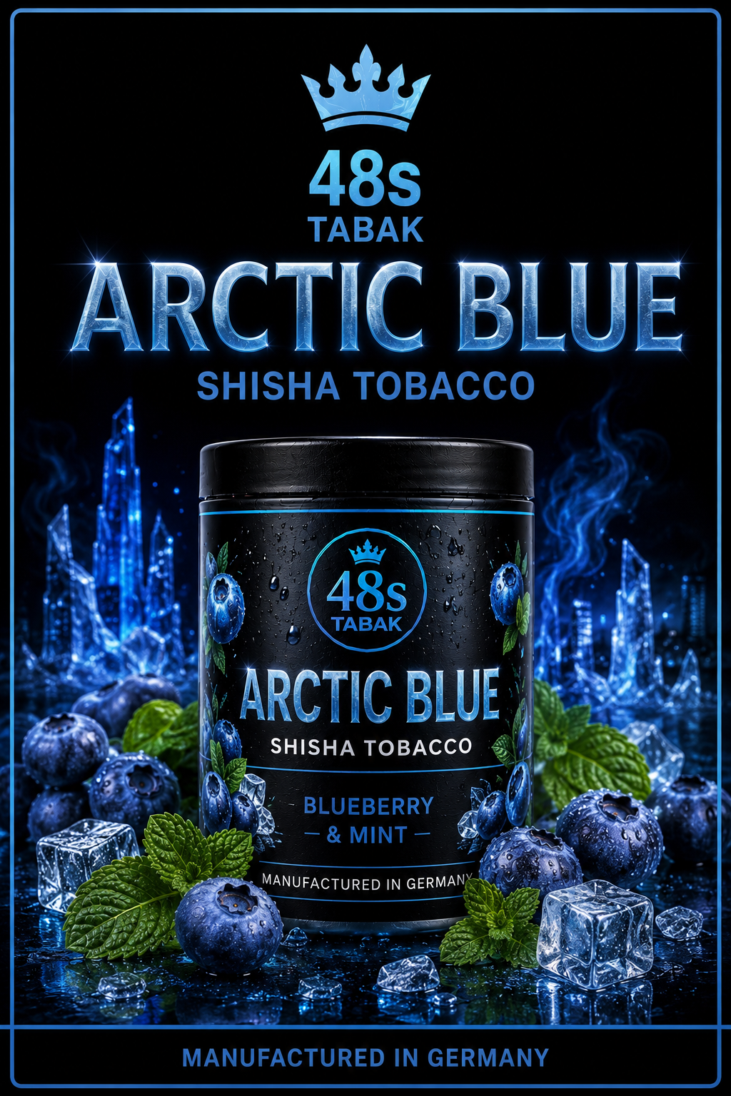 48s Tabak - Arctic Blue