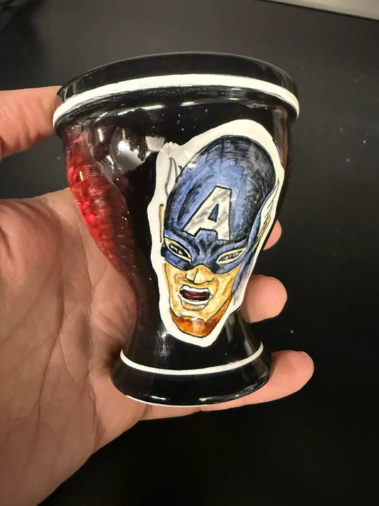Captain America Olla Bowl - TheHoookahClub