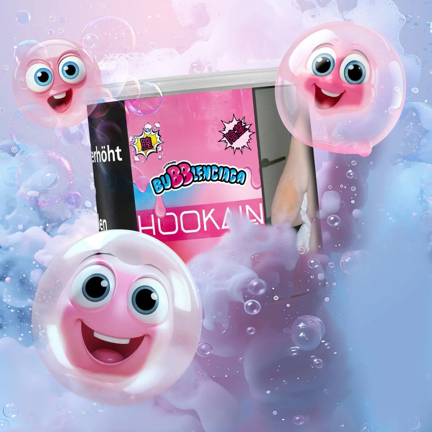 Hookain - Bubblenciaga - TheHoookahClub