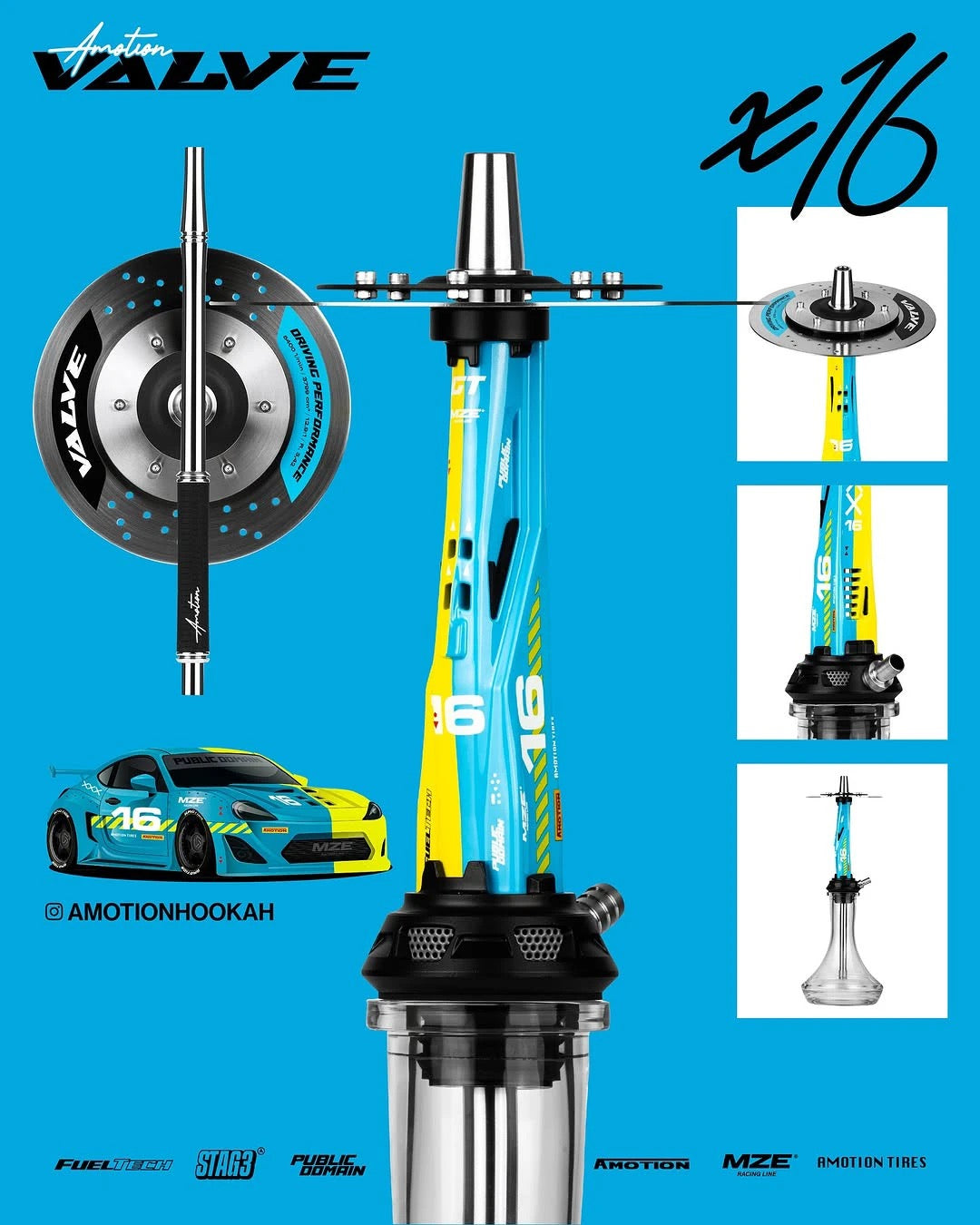 Amotion Valve - X16 Edition
