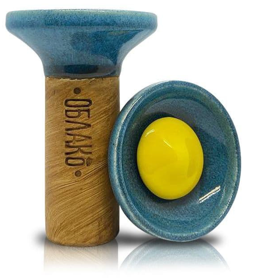 Oblako Flow - Yellow on Aque - TheHoookahClub