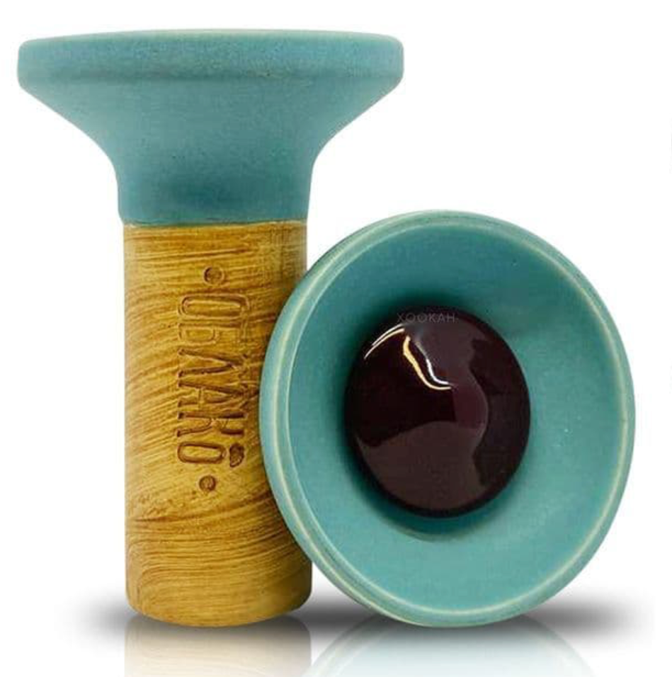 Oblako Flow - Burgundy on Matt Teal - TheHoookahClub