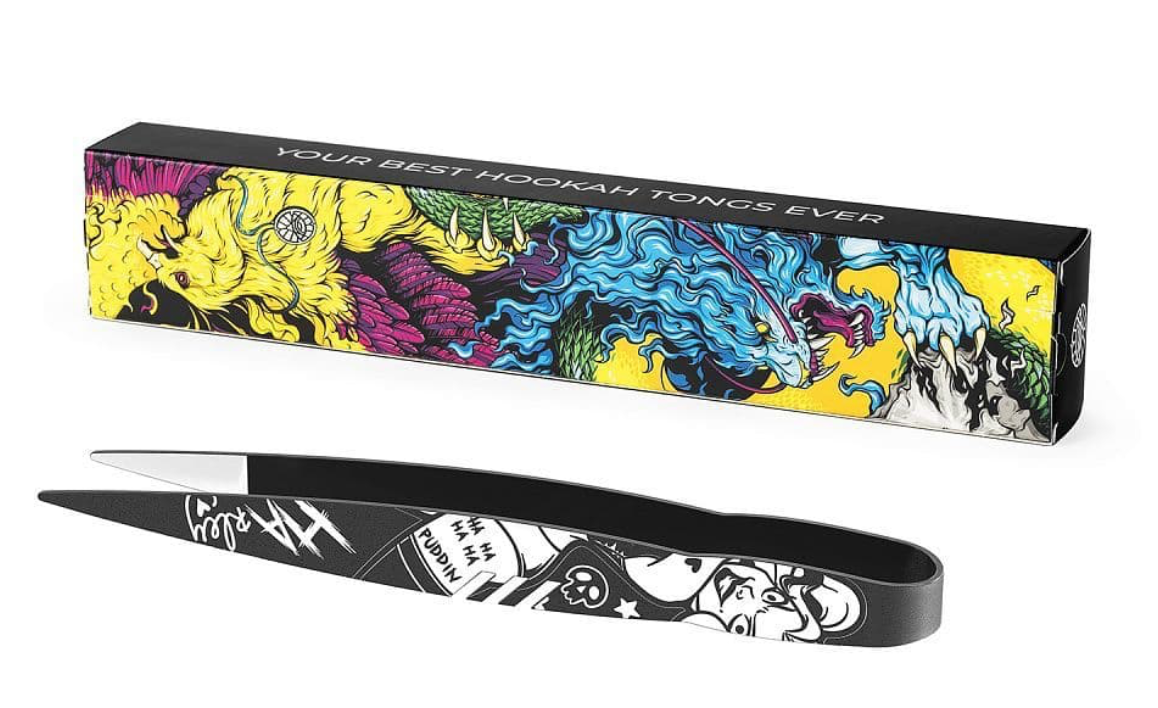 Alpha Hookah Tongs - Harley - TheHoookahClub