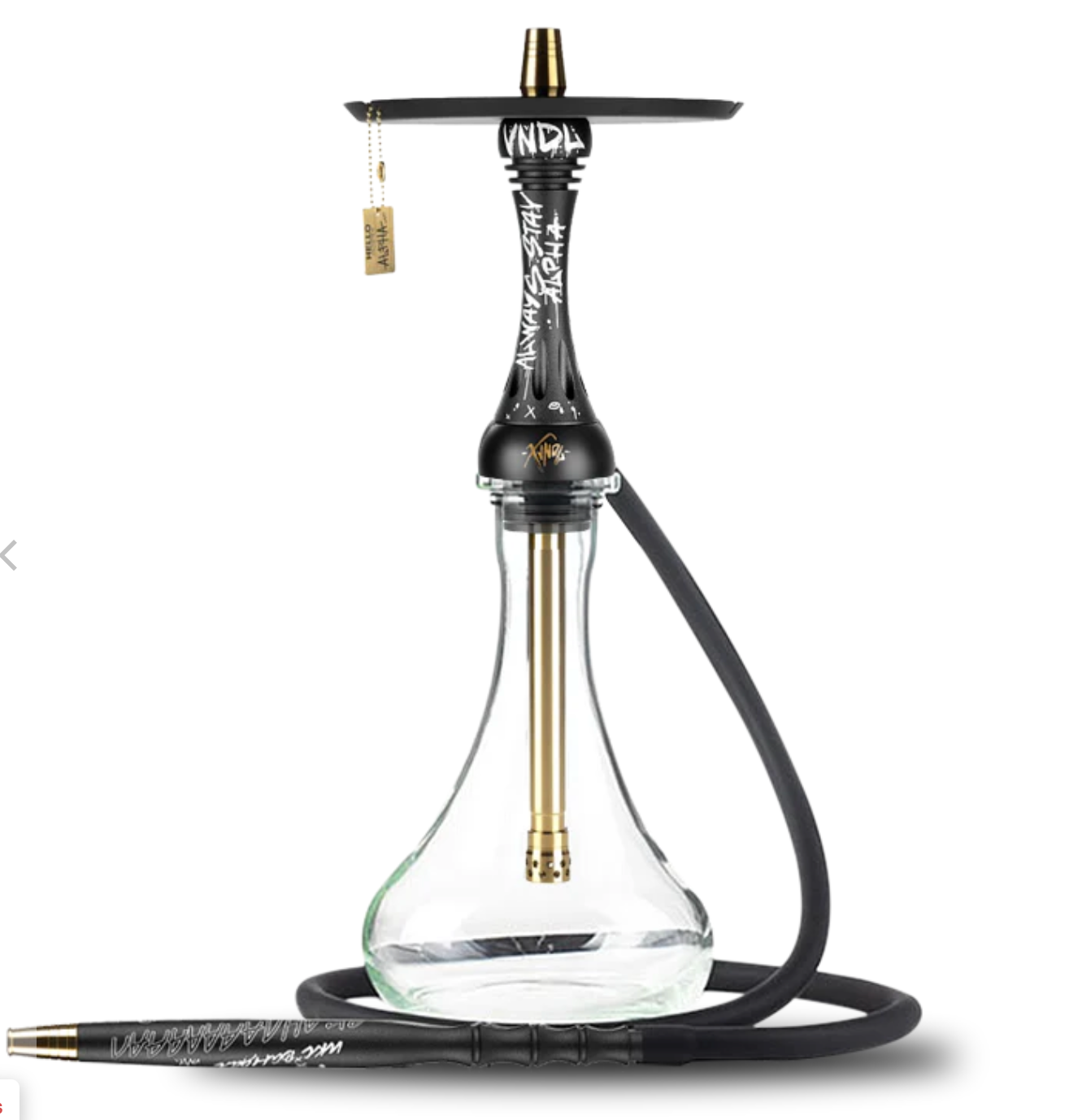 Alpha x Hookah - VNDL Jet Black ( Limited Edition ) - TheHoookahClub