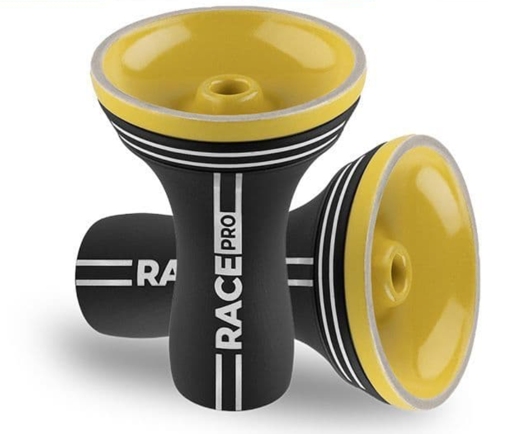 Alpha Hookah Bowl - Race Phunnel PRO (Yellow) - TheHoookahClub