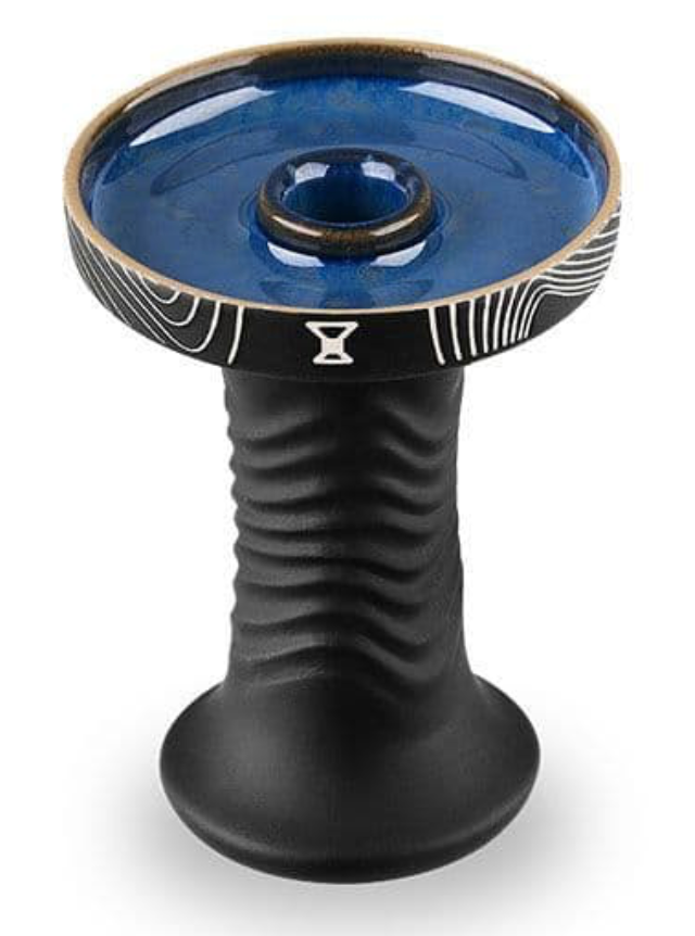 Alpha Hookah Bowl - Wave Phunnel (Pacific Black) - TheHoookahClub
