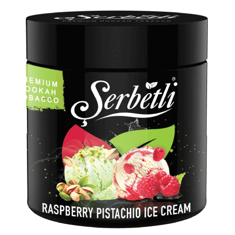 Serbetli - Raspberry Pistachio Ice Cream