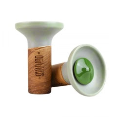 Oblako Flow - Gray On Green - TheHoookahClub