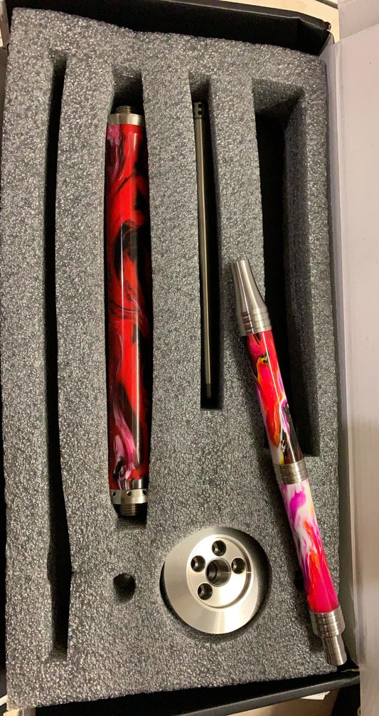 First Hookah Core - Exotic Red / Pink - TheHoookahClub