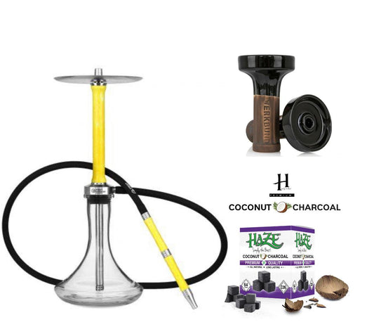 First Hookah Core - Yellow - TheHoookahClub