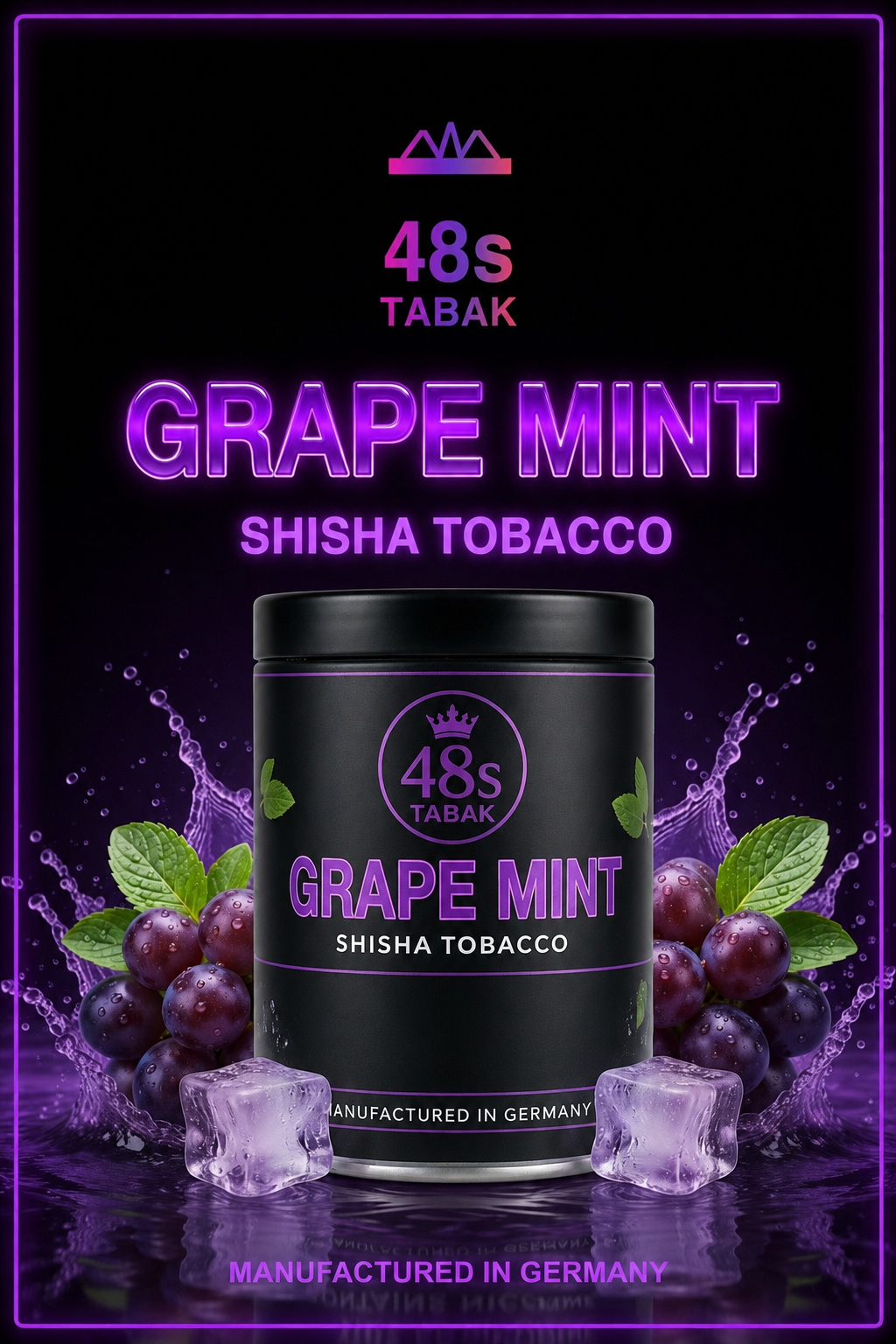 48s Tabak - Grape Mint