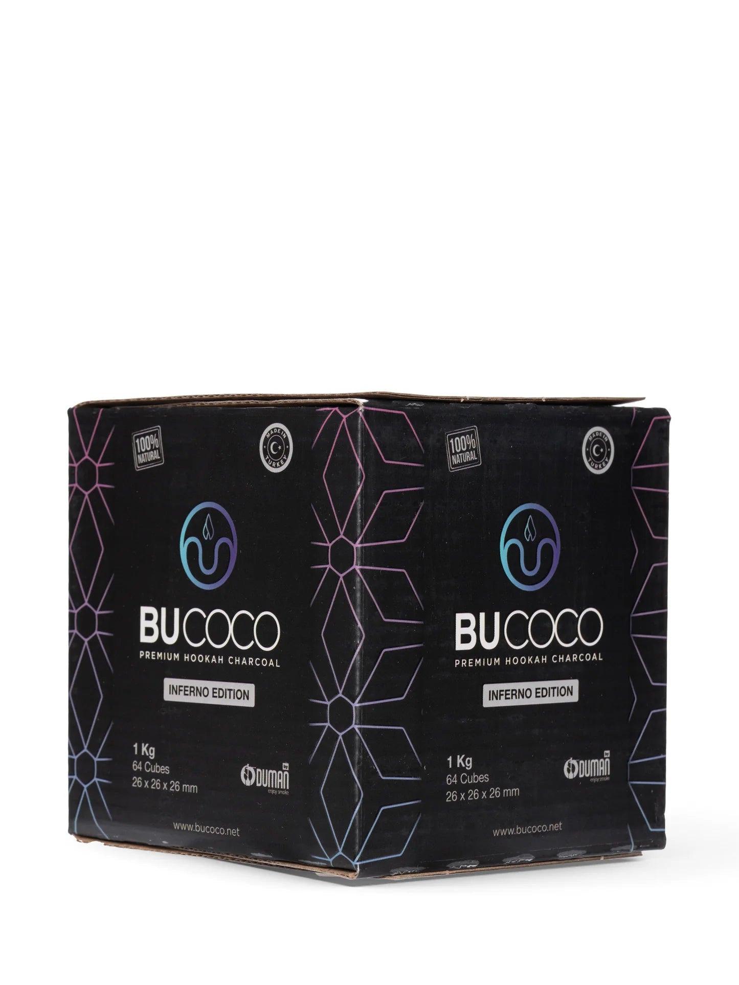 Bucoco Shisha Coconut Coals 26mm - TheHoookahClub