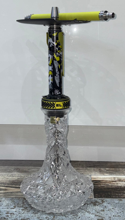 El Bomber Hookah - 4 x 4 Off-road Edition x Ceaser Crystal Base - TheHoookahClub