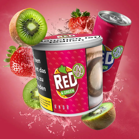 Anda - Red & Green ( Fanta Fruit Twist ) - TheHoookahClub