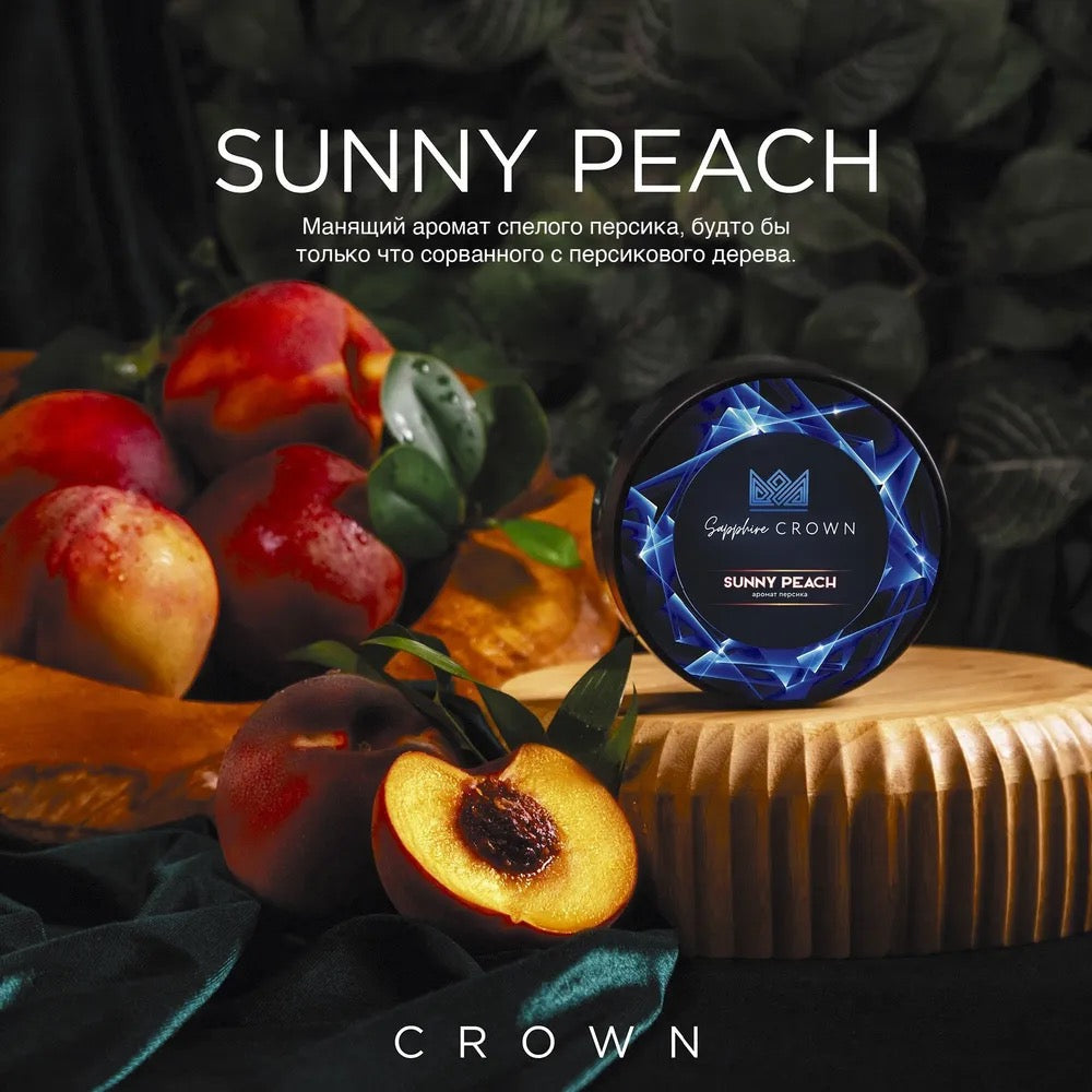 Crown Sapphire - Sunny peach - TheHoookahClub