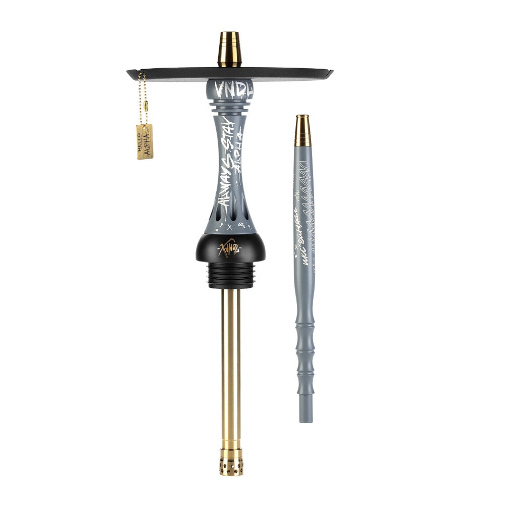 Alpha x Hookah - VNDL Nardo grey ( Limited Edition ) - TheHoookahClub