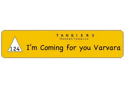 Tangiers - Im coming for you varvara