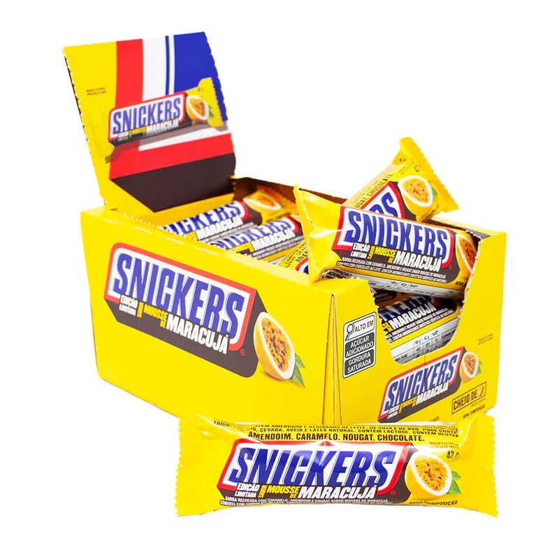 Snickers Mousse De Maracuja Passionfruit Brazil Limited Edition - (42g)