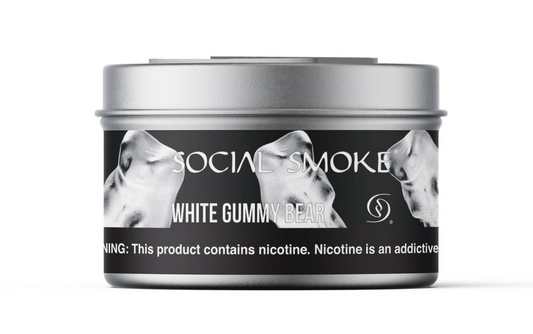 Social Smoke - White Gummy Bear