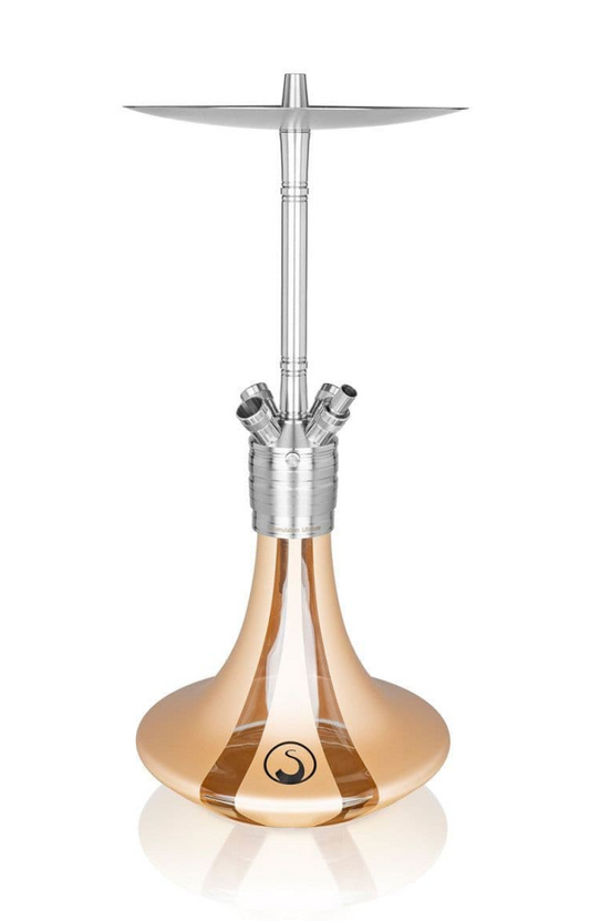 Steamulation Ultimate Gen 3 - Gold Matt  ( With Steamulation Konus Mouthpiece + Hose )