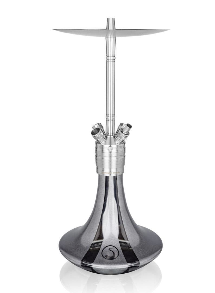 Steamulation Ultimate Gen 3 - Graphite Metallic  ( With Steamulation Konus Mouthpiece + Hose )