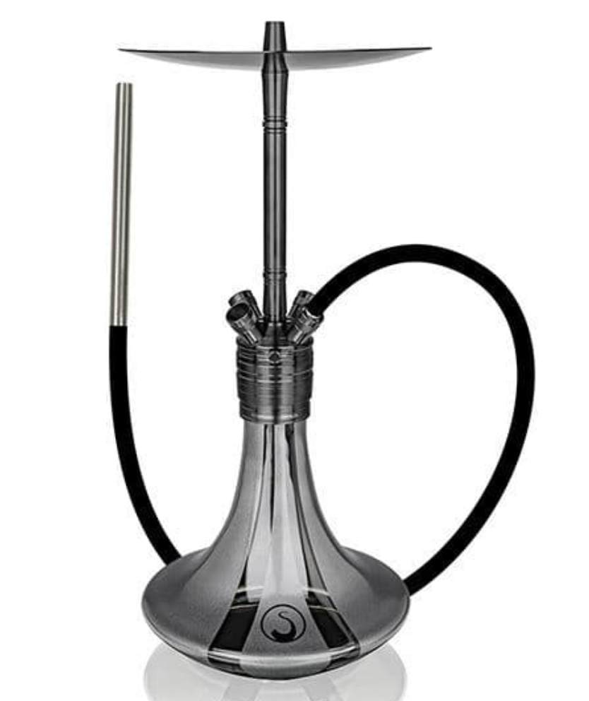 Steamulation Ultimate Black Gen 3 - Graphite Metallic  ( With Steamulation Konus Mouthpiece + Hose )