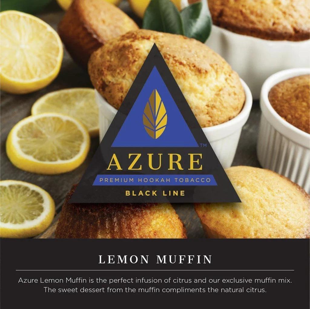 Azure - Lemon Muffin ( dark line ) - TheHoookahClub