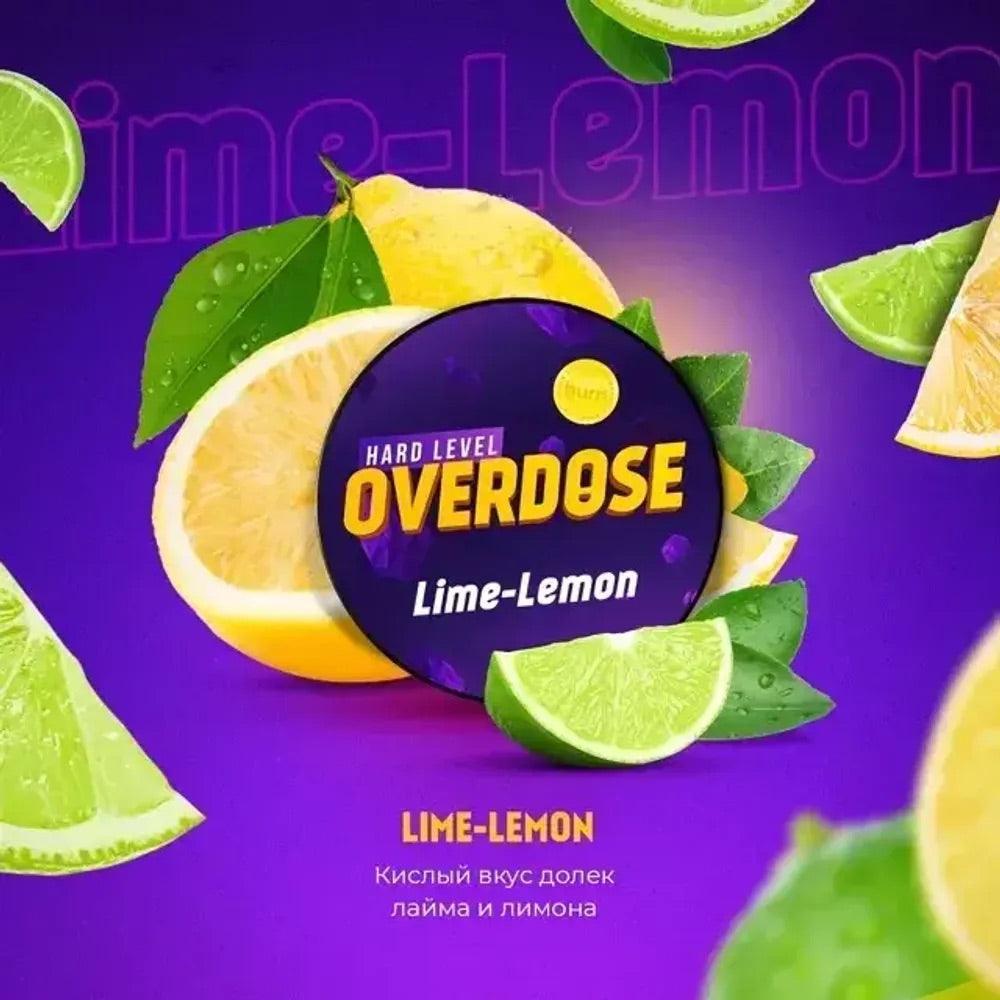 Burn Overdose - Lime Lemon - TheHoookahClub