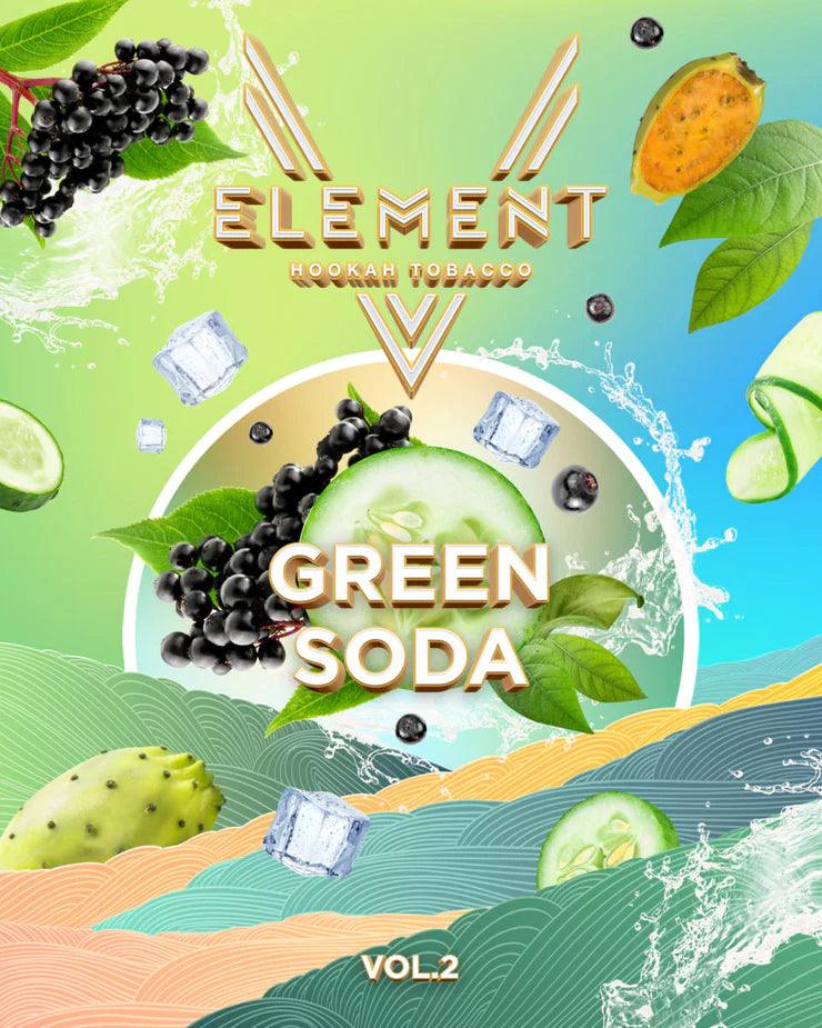 Element V Line - Green Soda - TheHoookahClub