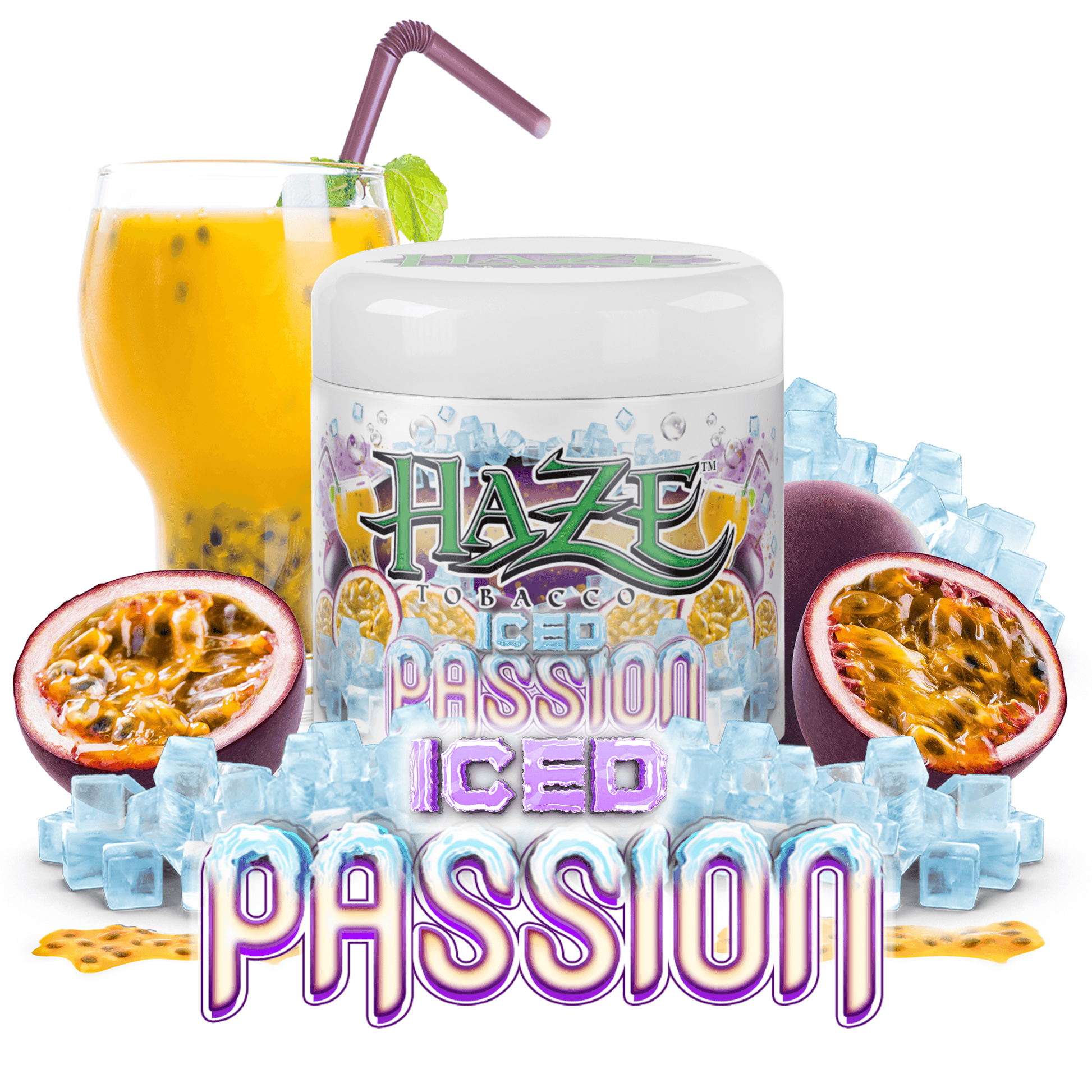 Haze - Iced Passion - TheHoookahClub