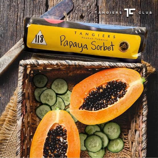 Tangiers - papaya sorbet - TheHoookahClub