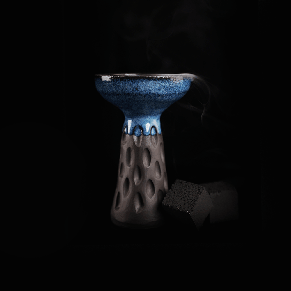 Black Clay Phunnel - Blue ( Medium ) - TheHoookahClub