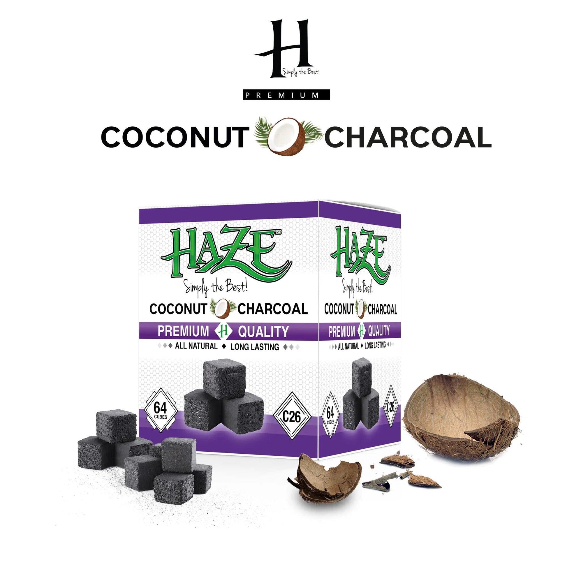 Haze Coconut Coals 1kg - TheHoookahClub