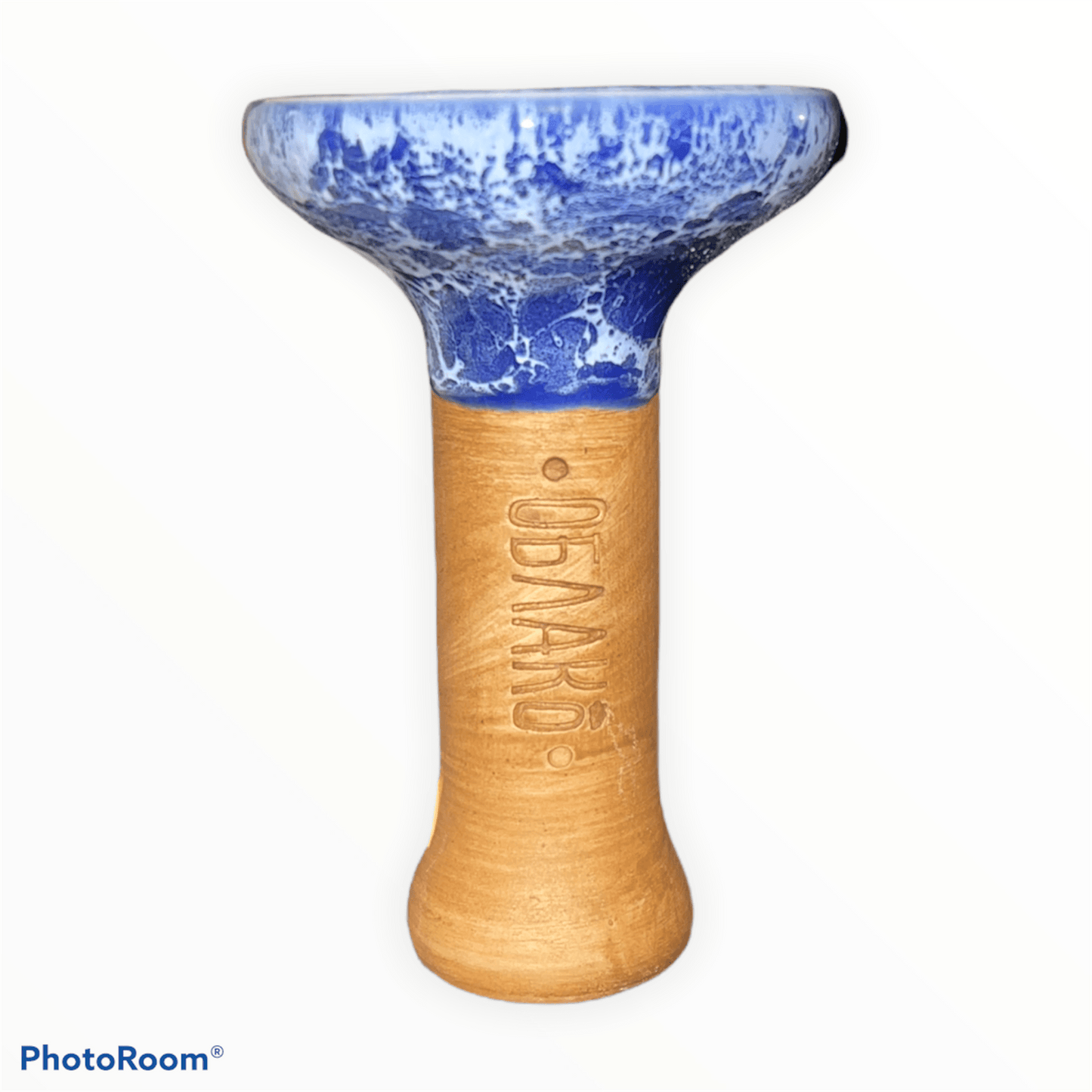 Oblako Phunnel L - Marble Blue / White - TheHoookahClub