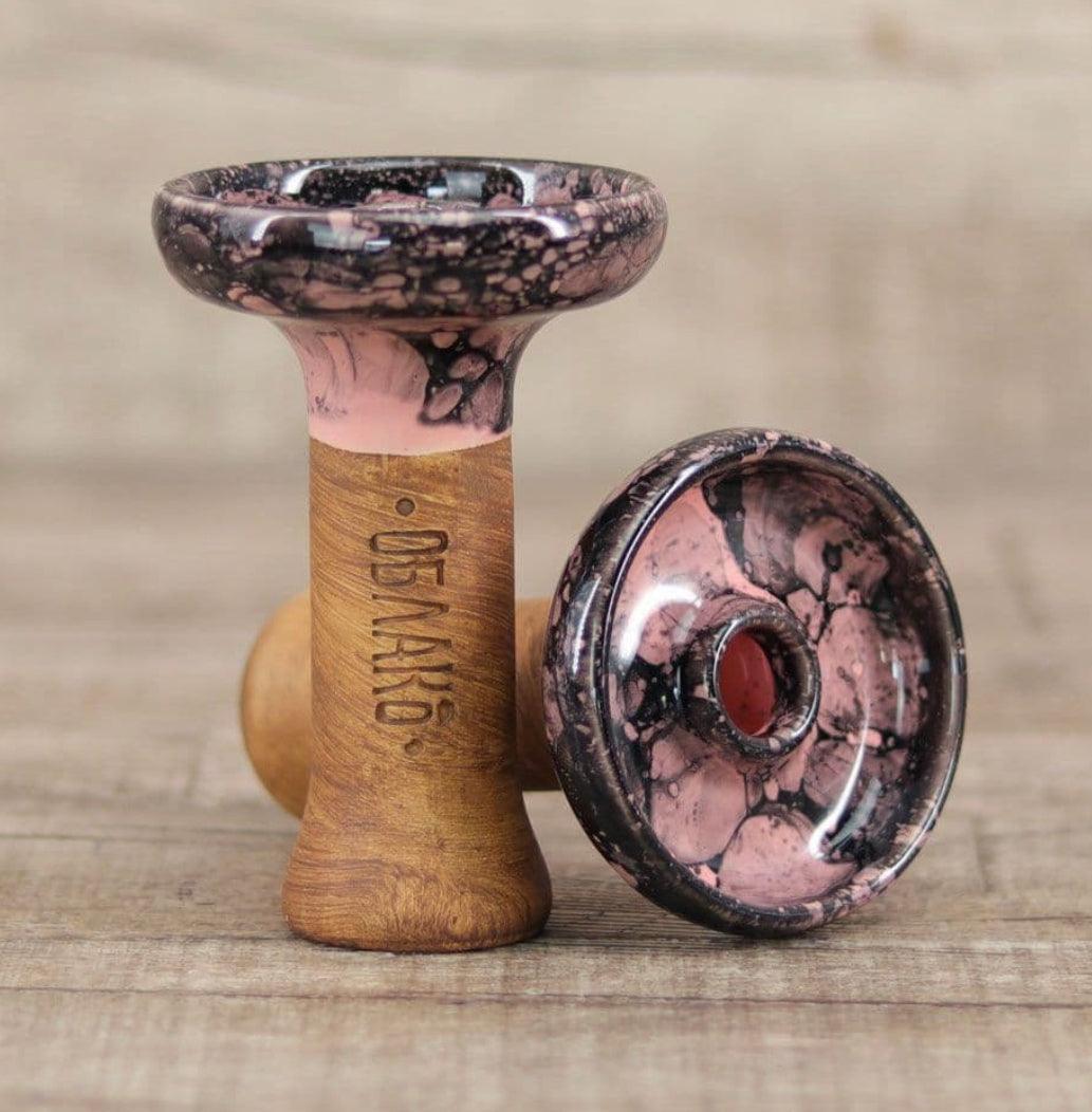 Oblako Phunnel L - Marble Pink Black - TheHoookahClub