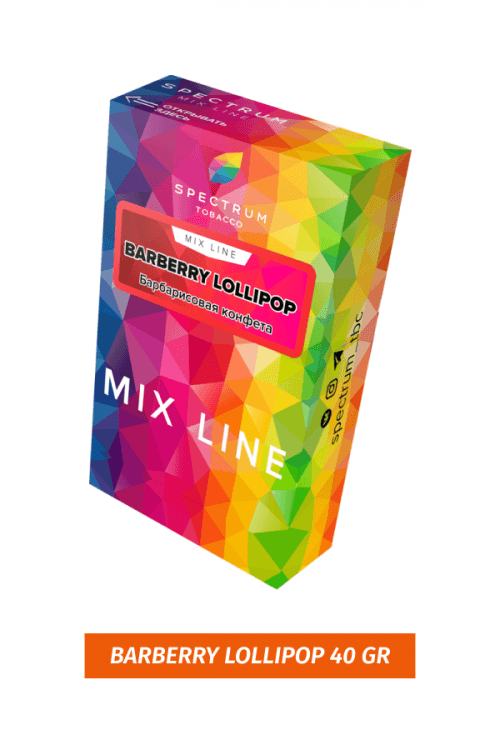 Spectrum Shisha Spectrum - Barberry Lollipop | THC